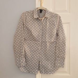 Ann Taylor button down long sleeve shirt